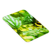 蜂蜜採取花粉抽象芸術印象派 マグネット (右側)