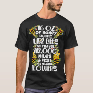 蜂蜜統計ビーキーパーハニカム_2 Tシャツ
