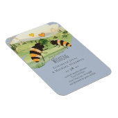 蜂蜜蜂のビークキー結婚パーズズ マグネット (右側)