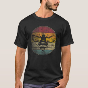 蜂蜜蜂昆虫自然レトロヴィンテージ70S 80S Tシャツ