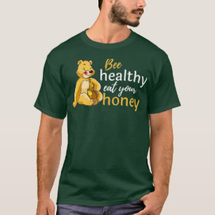 蜂蜜食べが健康に幸せな蜂の恋人の贈り物 Tシャツ