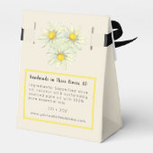 蜂蜜&オートミール手作り石鹸お願い箱 フェイバーボックス (裏面サイド)