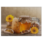 蜂蜜 カッティングボード (正面)