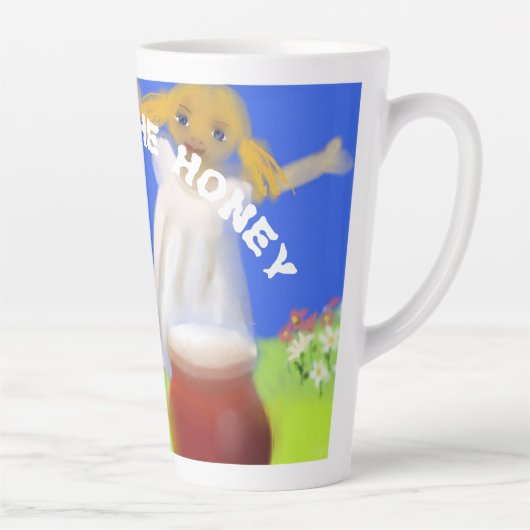 蜂蜜 カフェラテマグ (右)
