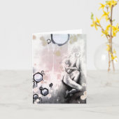 蜂蜜 カード (黄色い花)