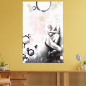 蜂蜜 キャンバスプリント (インサイチュ (リビング))