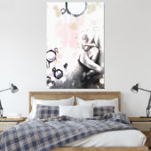 蜂蜜 キャンバスプリント (インサイチュ (寝室))