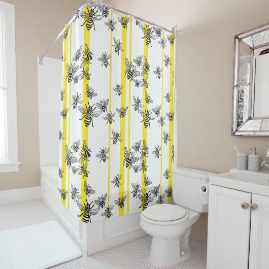 蜂蜜！シャワーカーテン シャワーカーテン (インサイチュ)