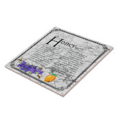 蜂蜜 タイル (側面)