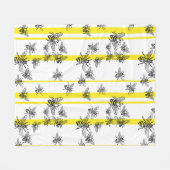 蜂蜜！フリースブランケット フリースブランケット (正面(横))