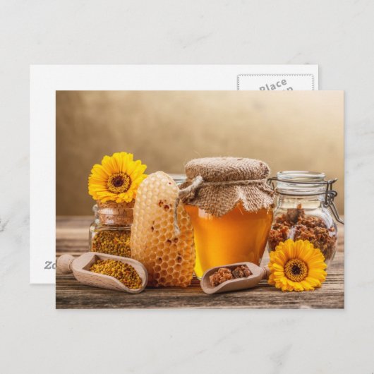 蜂蜜 ポストカード (正面/裏面)