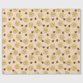 蜂蜜！ラッピング紙 ラッピングペーパー (フラット)