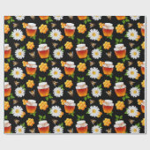 蜂蜜！ラッピング紙 ラッピングペーパー (フラット)