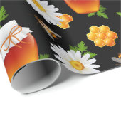 蜂蜜！ラッピング紙 ラッピングペーパー (ロールコーナー)