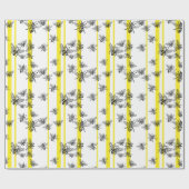 蜂蜜！ラッピング紙 ラッピングペーパー (フラット)