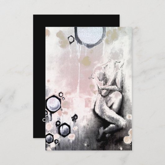 蜂蜜 招待状 (正面/裏面)