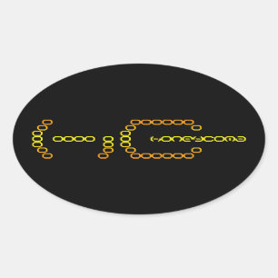 蜂蜜 楕円形シール