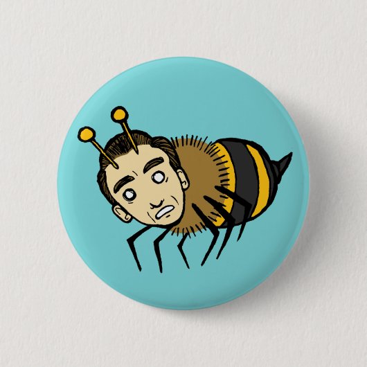 蜂蜜 缶バッジ (正面)