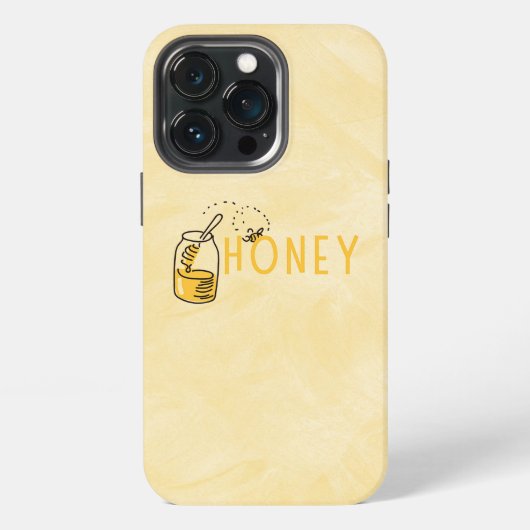 蜂蜜 iPhoneケース (裏面)