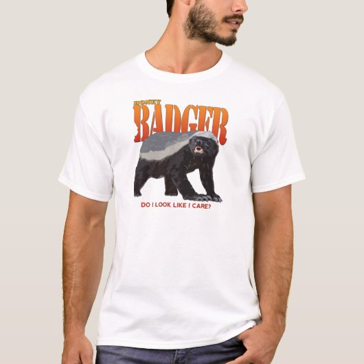 蜂蜜Badger.png Tシャツ (正面)