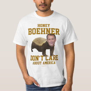 蜂蜜BoehnerはTシャツを気にしません Tシャツ