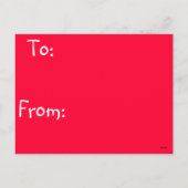 蜂鉱山のバレンタイン シーズンポストカード (裏面)