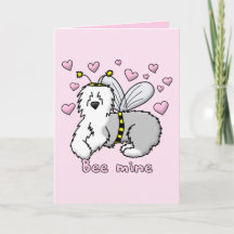 蜂鉱山の古い英国の牧羊犬