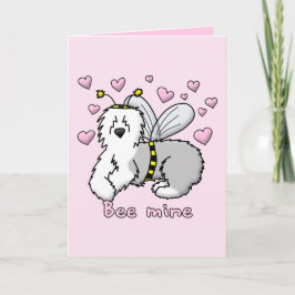 蜂鉱山の古い英国の牧羊犬 シーズンカード