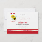 蜂鉱山 招待状 (正面)