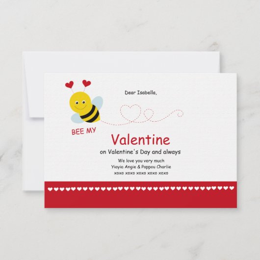 蜂鉱山 招待状 (正面)