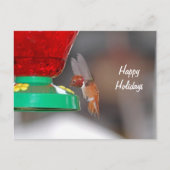 蜂飛んでいるすずめ シーズンポストカード (正面)