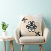 蜂飛んでいる クッション (椅子)