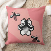 蜂飛んでいる クッション (ブランケット)