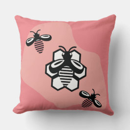 蜂飛んでいる クッション