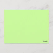 蜂香油 ポストカード (裏面)