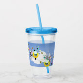 蜂 アクリルタンブラー (左)