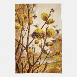 蜂 キッチンタオル