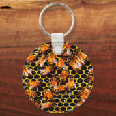 蜂 キーホルダー (正面)