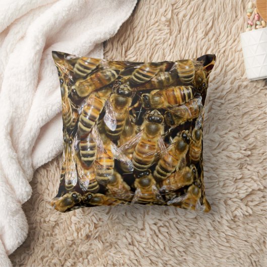 蜂 クッション (ブランケット)