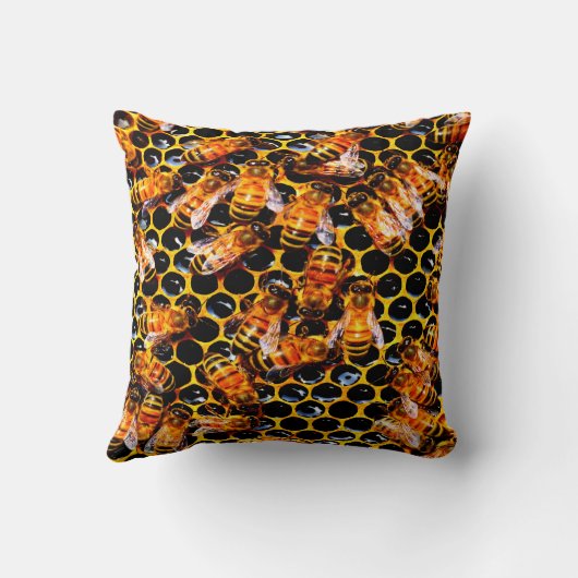 蜂 クッション (裏面)