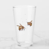 蜂 タンブラーグラス (正面)