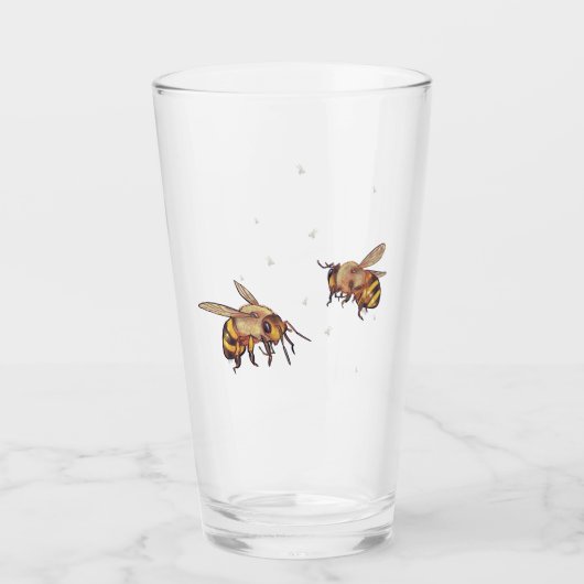 蜂 タンブラーグラス (正面)