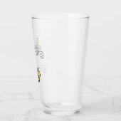 蜂 タンブラーグラス (左)