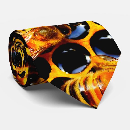 蜂 ネクタイ (ロール)