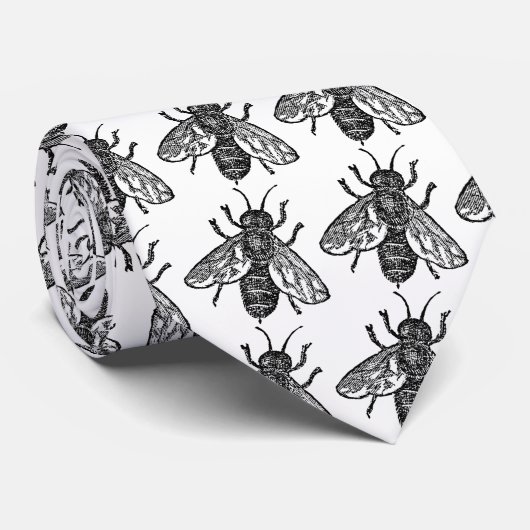 蜂 ネクタイ (ロール)