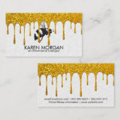 蜂 | ハニカム | ハニードリップ 名刺 (正面/裏面)