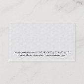 蜂 | ハニカム 名刺 (裏面)