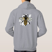 蜂 パーカ (裏面)