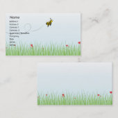 蜂-ビジネス 名刺 (正面/裏面)