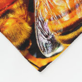 蜂 フリースブランケット (角)